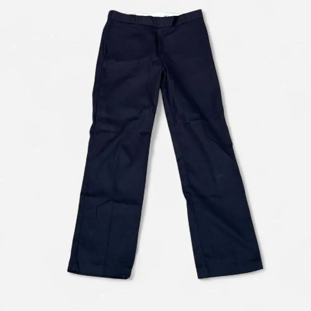 Dickies Men's Navy and Black Trousers